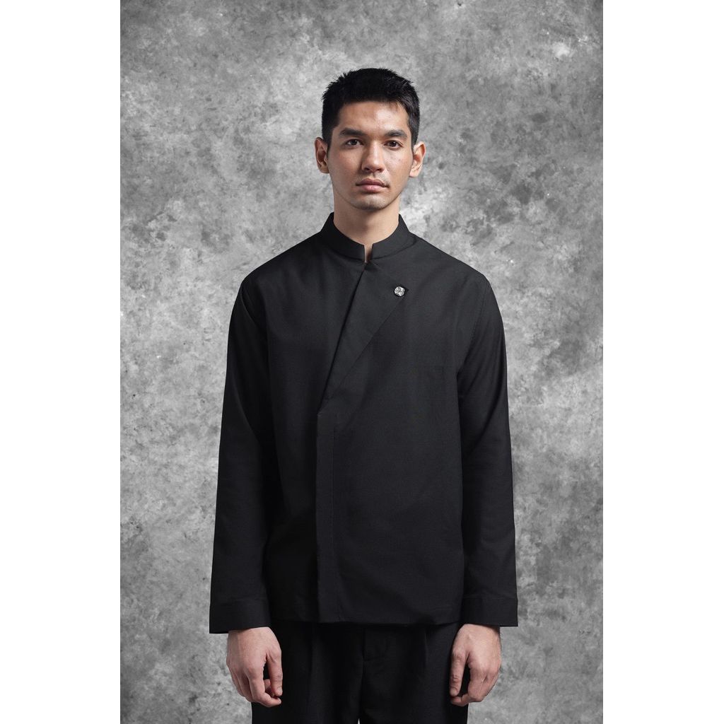 Kemeja Beskap Brajanala Black HEYMALE