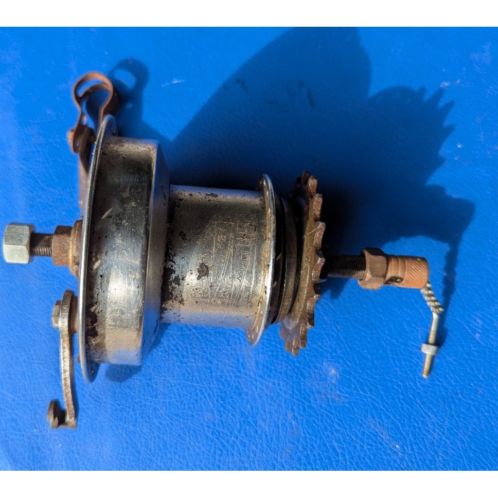 hub internal gir tromol belakang sturmey archer 3 speed sepeda onthel H 40