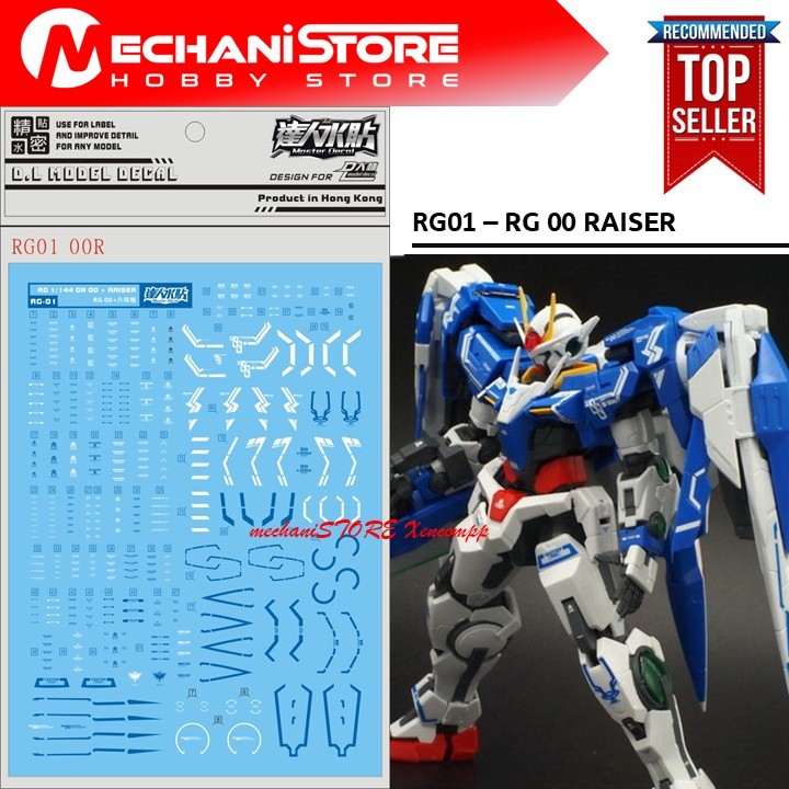 Water Decal RG01 - RG 00 Raiser by DL MODEL