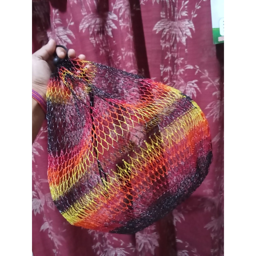 Kepis rajut senar size M