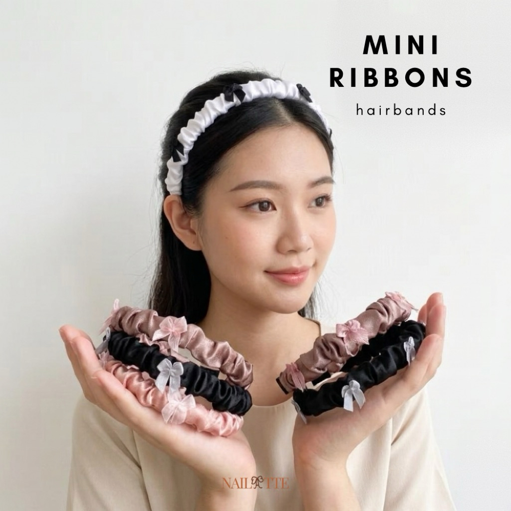 BANDO COQUETTE / BANDO SCRUNCHIE KOREA / BANDO PITA / BANDO KOREA DEWASA / BANDO KERUT KOREA / BANDA