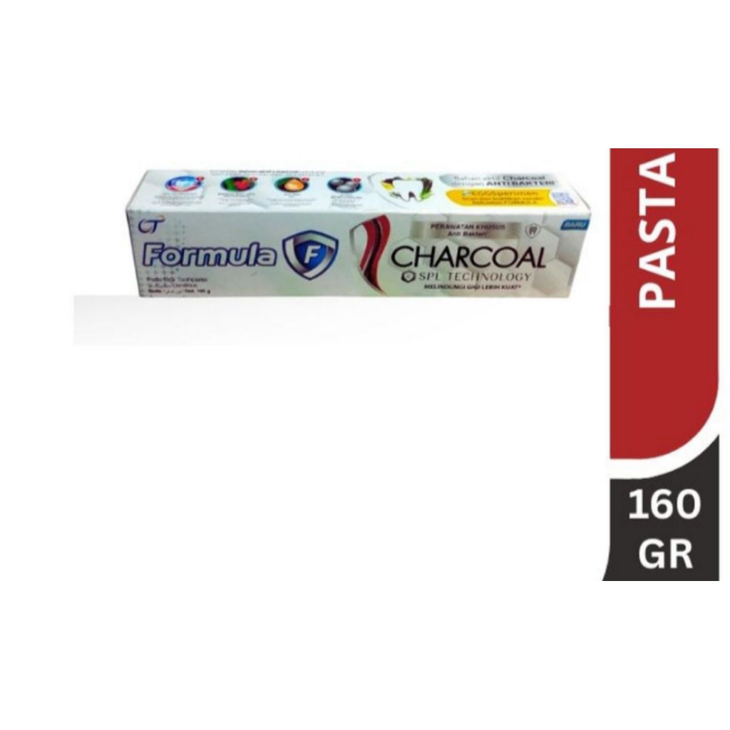 Formula Pasta Gigi Charcoal 160g