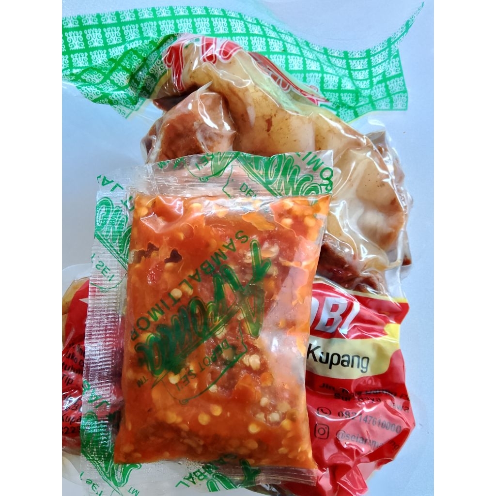 Sei Babi berkualitas khas Kupang NTT /Sei Aroma / Babi Asap kota Kupang