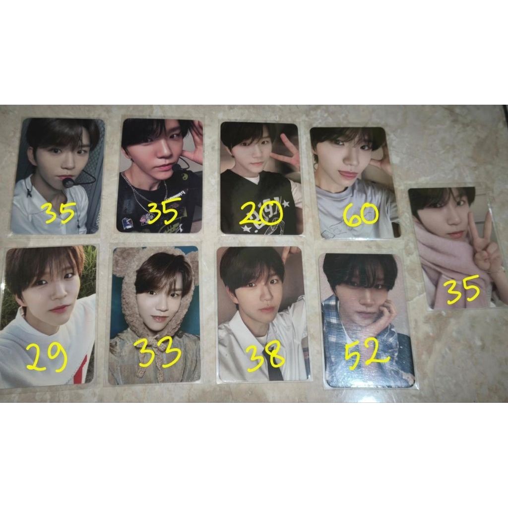 WTS PHOTOCARD PC JAEHEE KIM DAEYOUNG NCT WISH