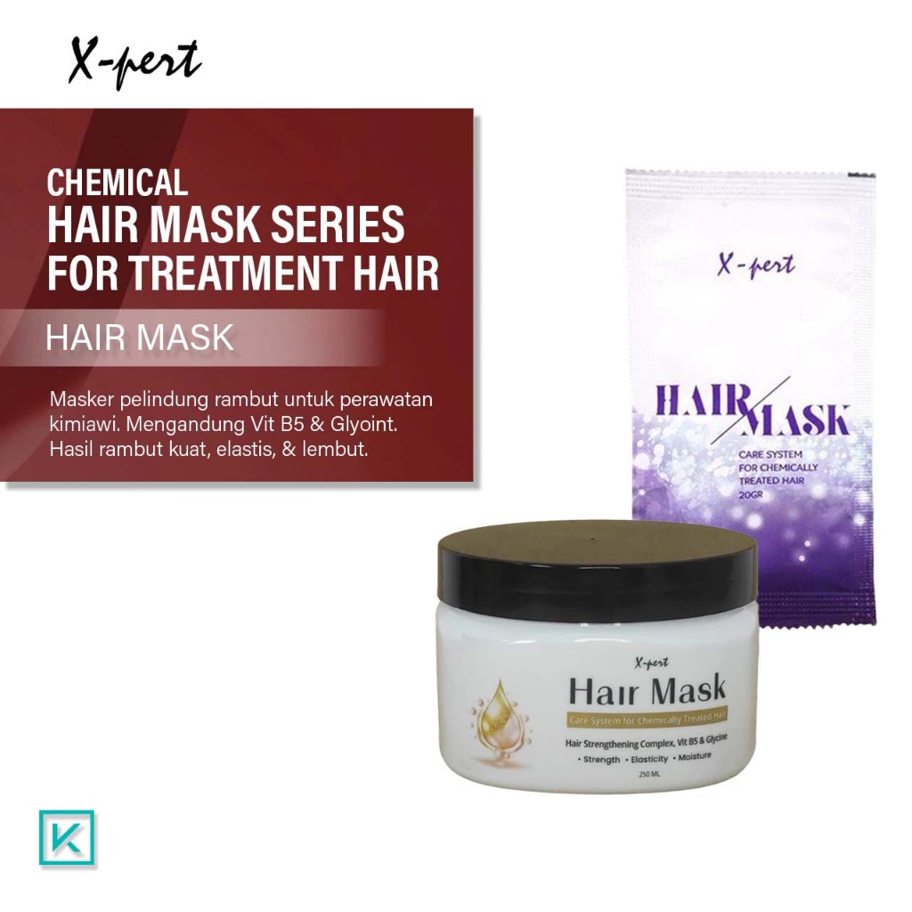 X-pert Hair Mask for Chemically Treated Hair | Masker Rambut X-pert