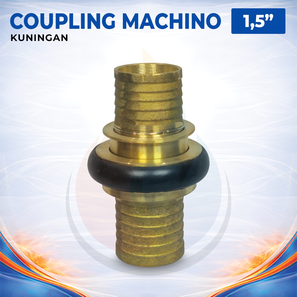 Coupling Machino Kuningan - 1,5 Inch & 2,5 Inch