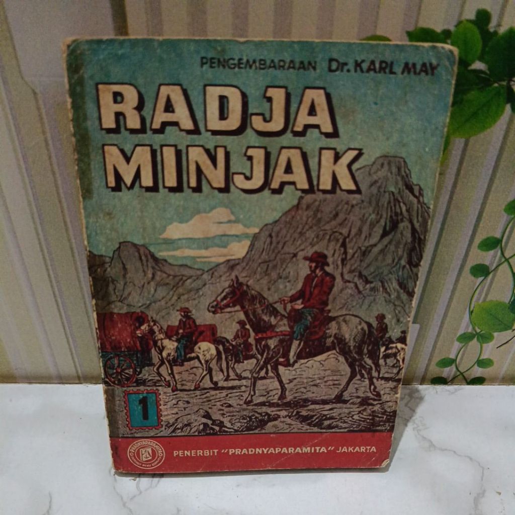 Novel Radja Minjak Pengembaraan Karl May jilid 1 original preloved