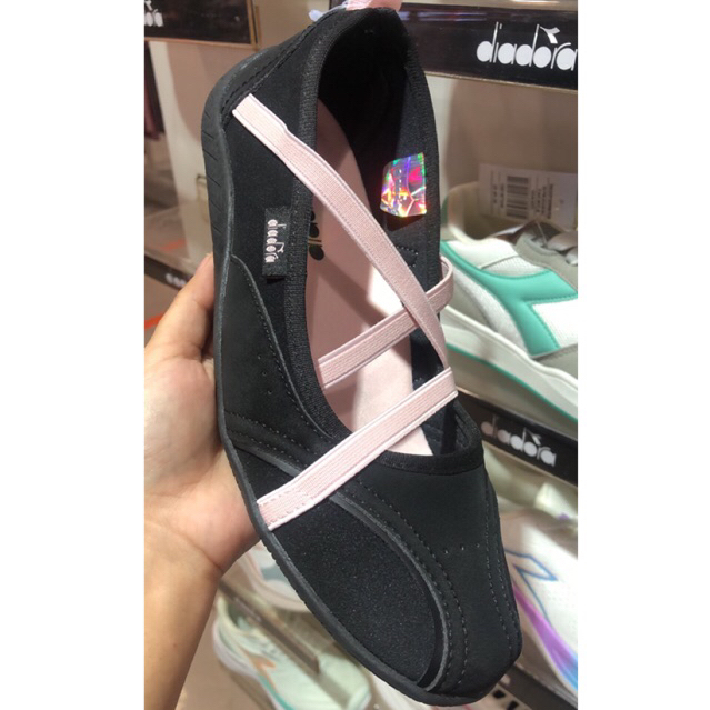 Diadora Ballet Sneakers Women Purlie - Black, Slver, Pink, Grey