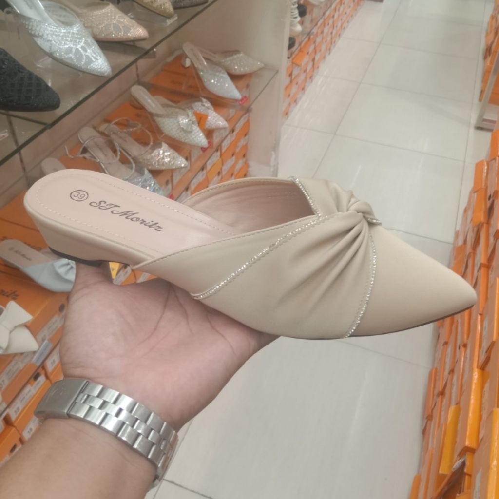 ST MORITZ SANDAL BUSTONG WANITA CANTIK ORIGINAL