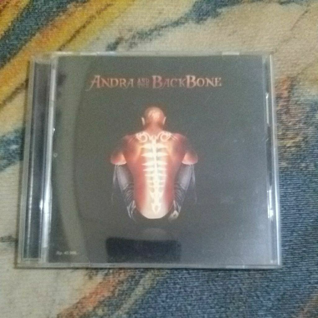 CD Andra and the backbone sempurna original