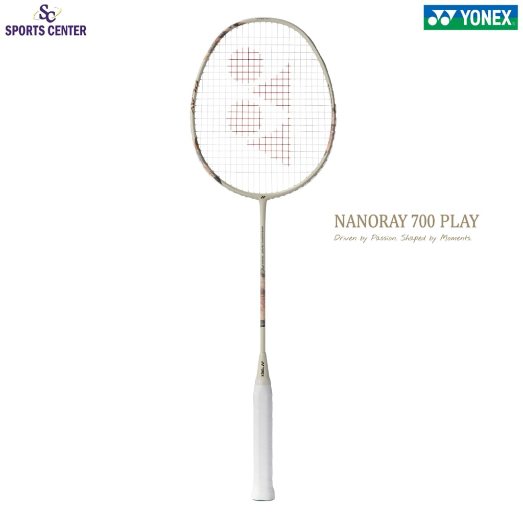 New Limited Edition Raket Badminton Yonex Nanoflare 700 Play 2NF700PLEX Light Biege