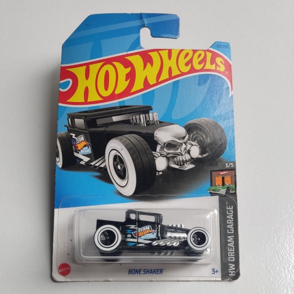 Hot Wheels Bone Shaker Black - HW DREAM GARAGE