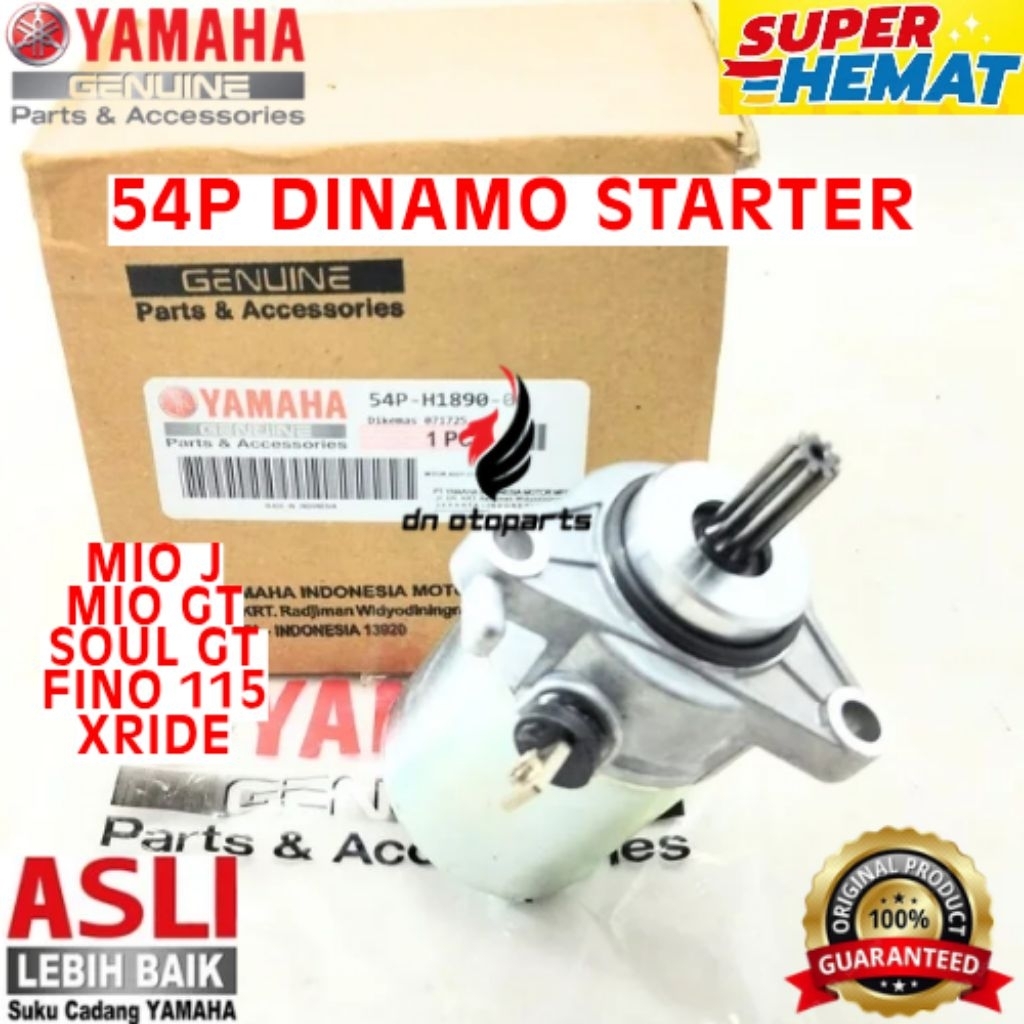 DINAMO STARTER ORIGINAL YAMAHA KODE 54P, DINAMO STARTER MIO J, DINAMO STARTER MIO GT, DINAMO STARTER