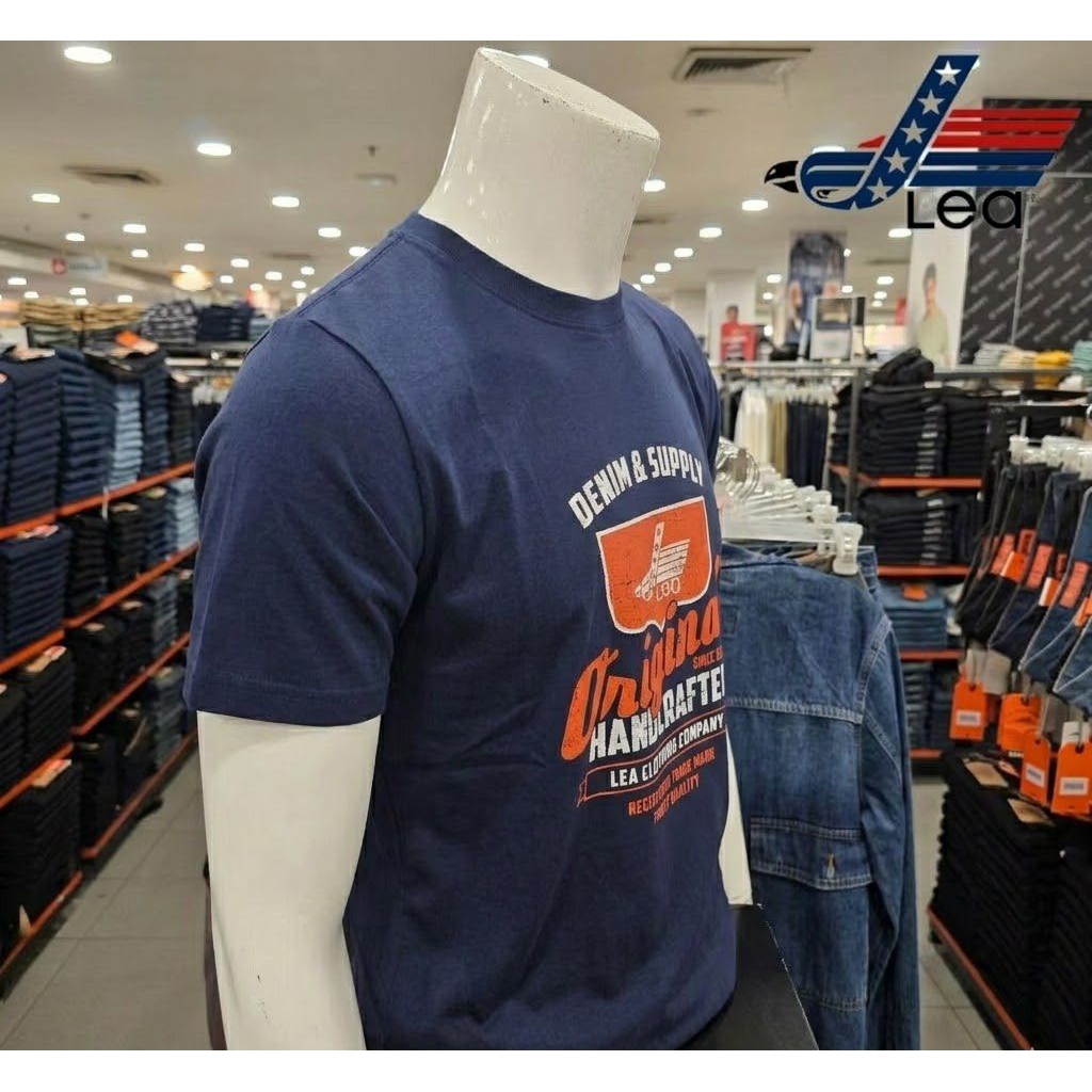 KAOS PRIA LENGAN PENDEK LEA JEANS REGULER FIT