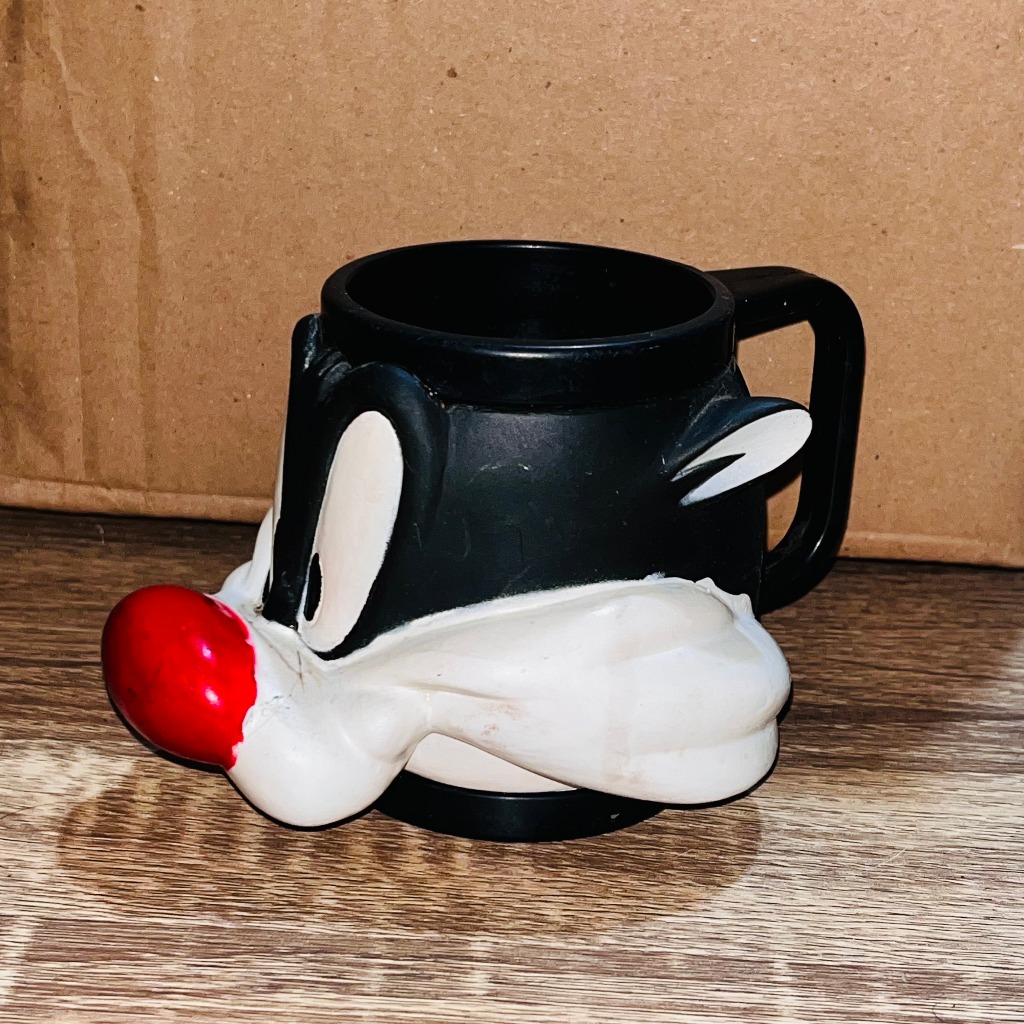 Looney Tunes Silvester the Cat Vintage Mug Rare Original Second