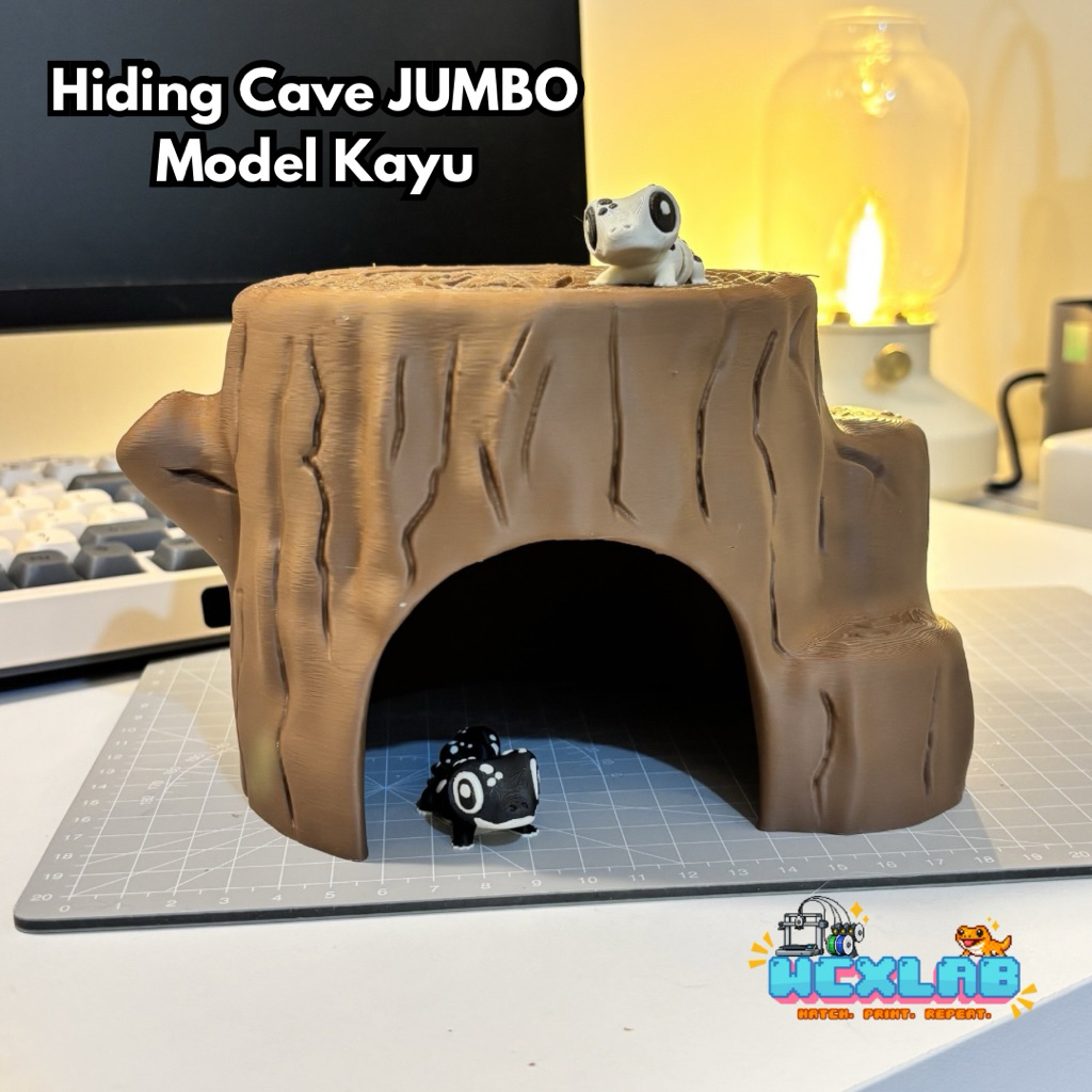 Hiding Cave JUMBO Model Kayu