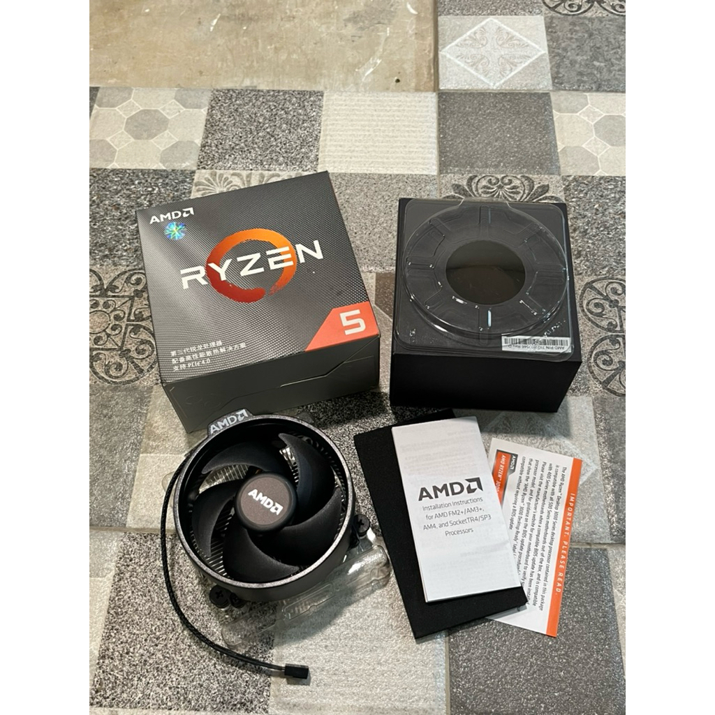 (BNOB) Box AMD Ryzen 5 3500X + Stock Cooler