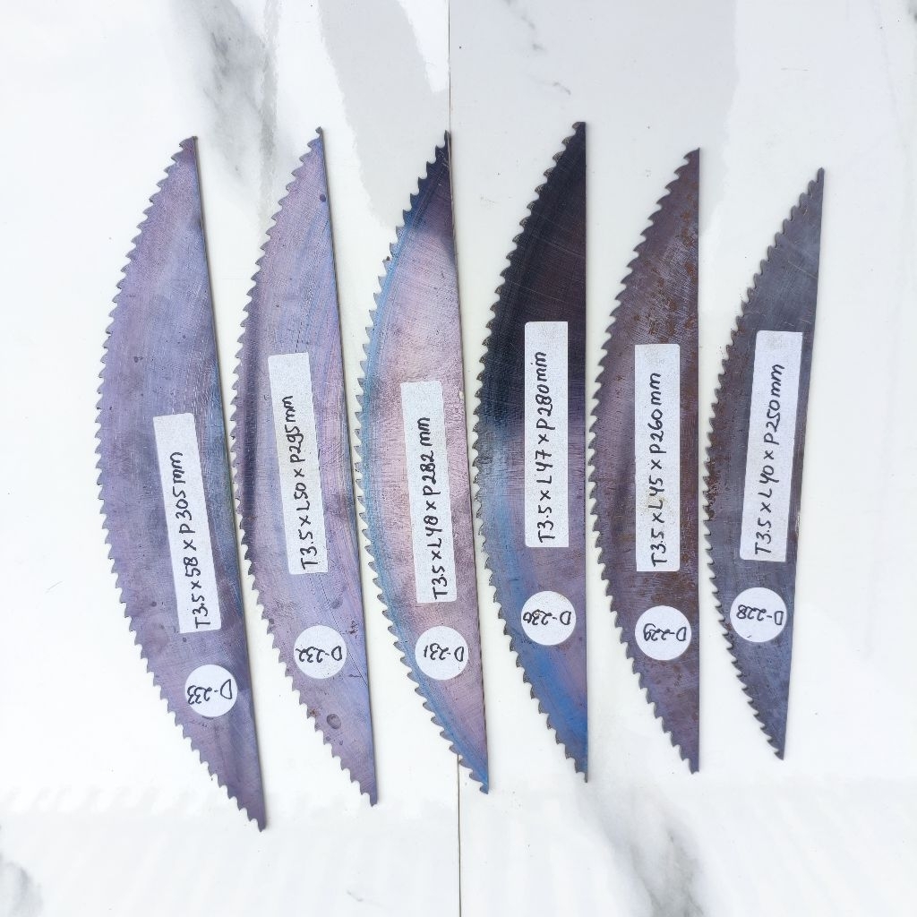 bahan baja hss dm05 julia tebal code 3,5mm