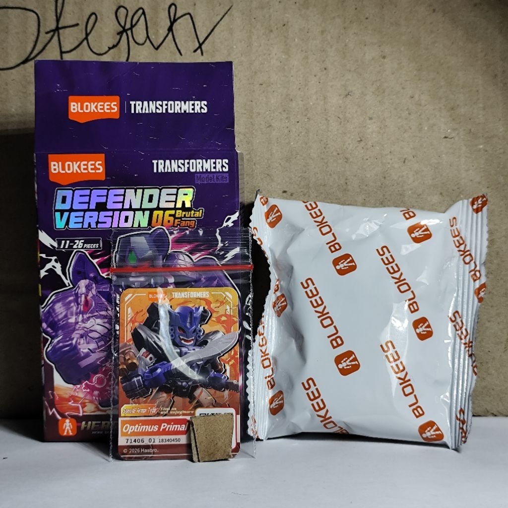 Blokees Transformers Super Secret Optimus Primal Galaxy Defender Version 06