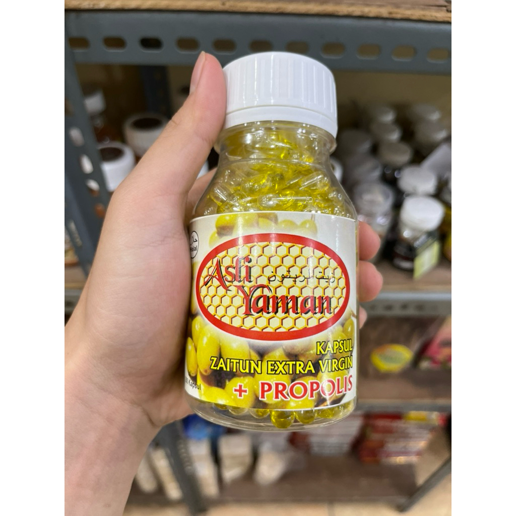 zaitun +propolis Asli yaman 200kapsul