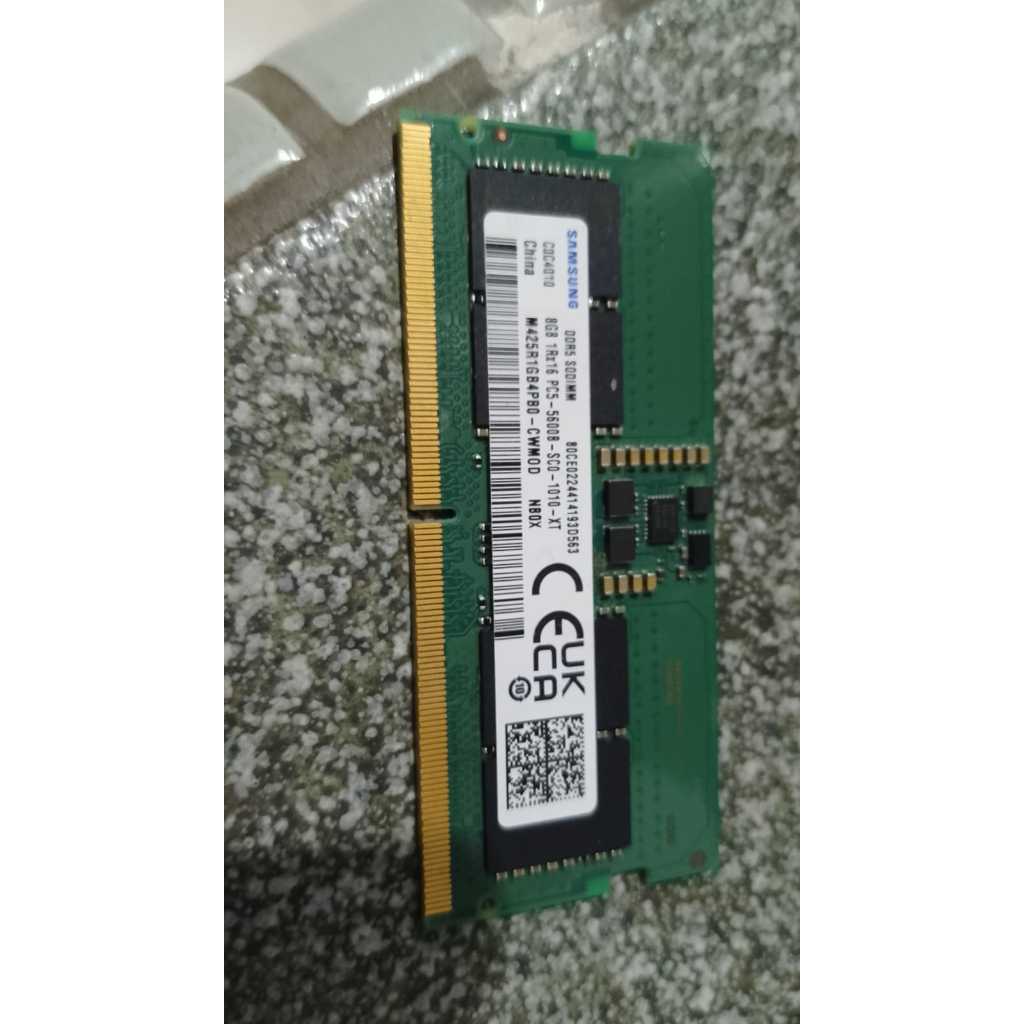 ram ddr5 8gb 5600mhz samsung sodimm