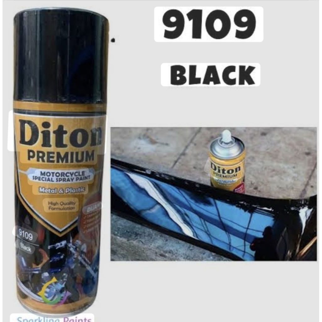 diton premium hitam glossy 9109 black