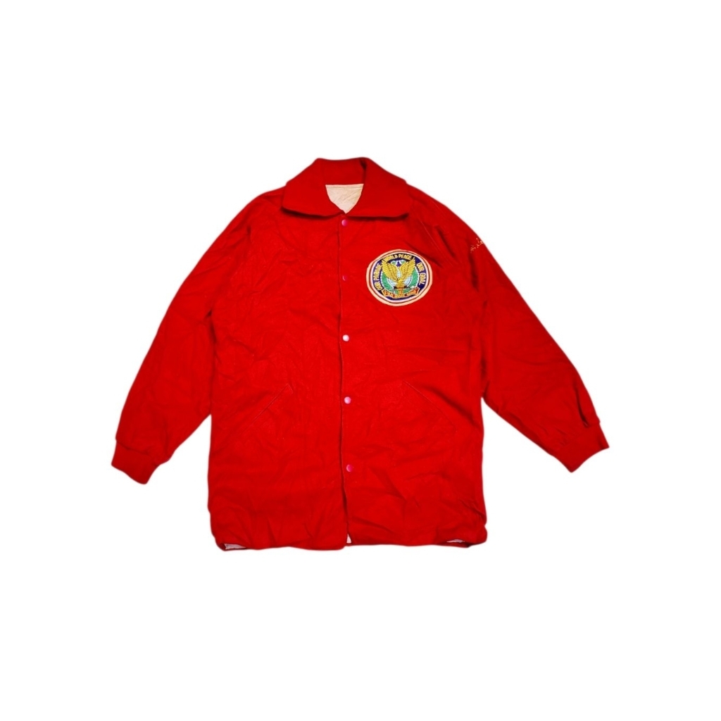 college jaket vintage 90s mantap