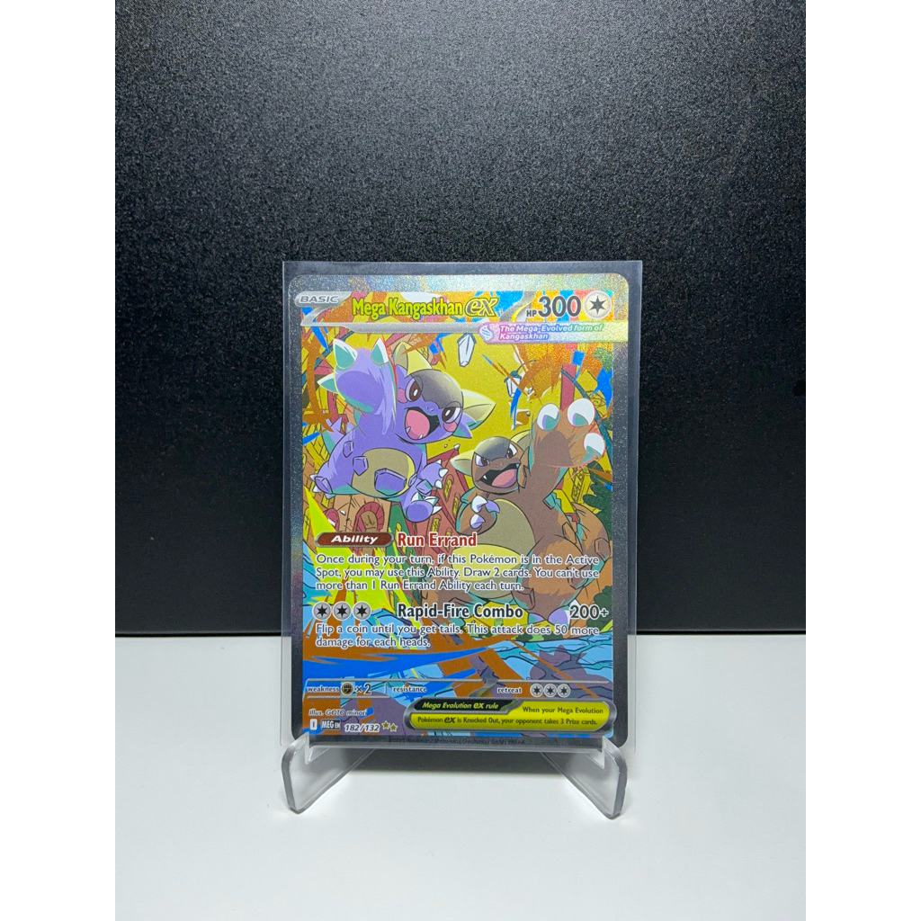 ( EN ) Mega Kangaskhan ex #182 Pokemon Mega Evolution