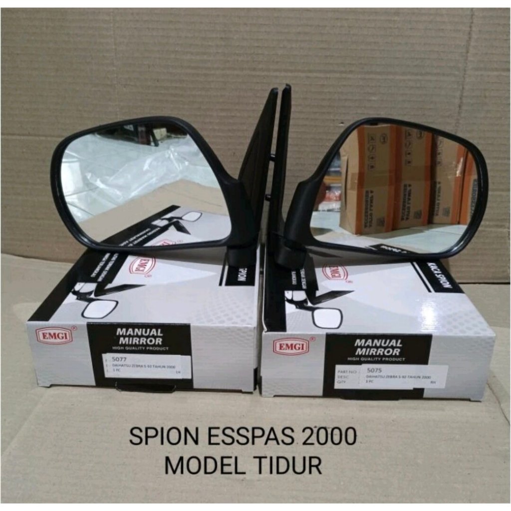 KACA SPION ESPASS S92 MODEL TIDUR... TERSEDIA VARIAN KANAN ATAU KIRI JUGA SEPASANG KIRI KANAN...