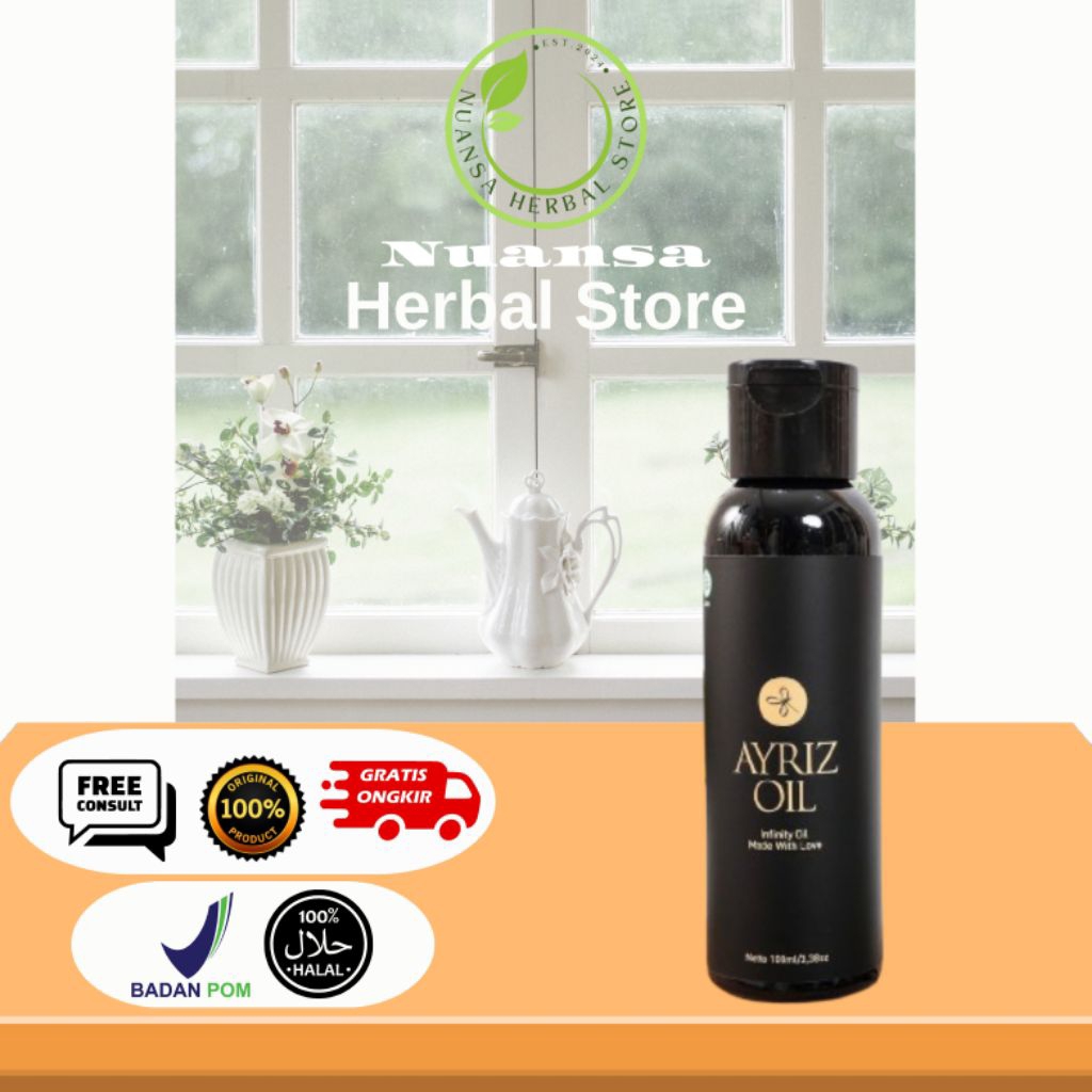 TERBARU Ayriz Oil 100ML Minyak Terapi Terbaik