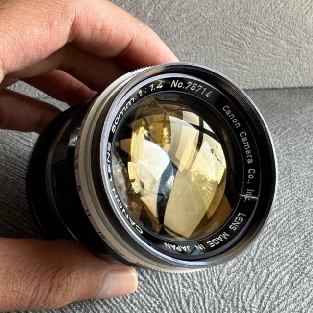 LENSA CANON LTM 50mm F1.4