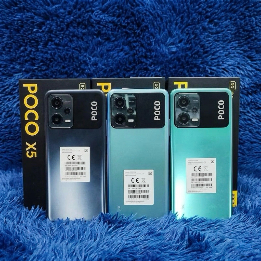 Xiaomi PocoPhone X5 5g 8/256gb Second Original Ex Garansi Resmi Fullset Murah Kualitas Terbaik / Hp 