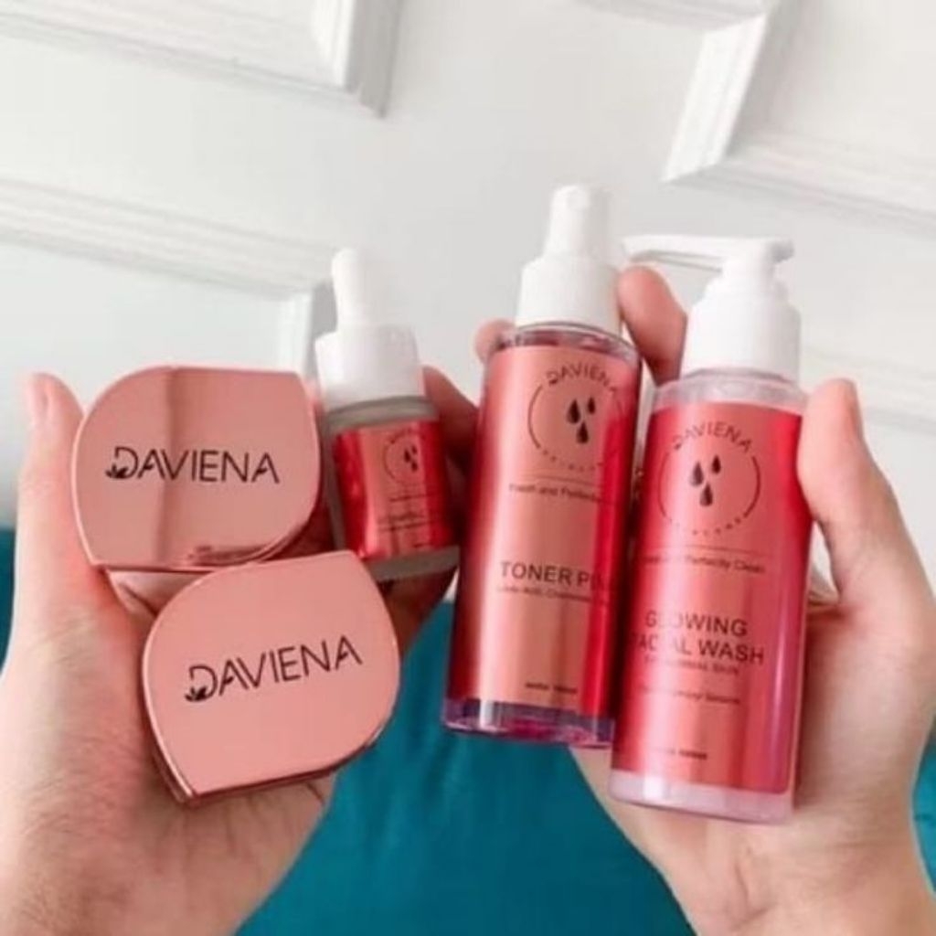 skincare daviena glowing series (reject)
