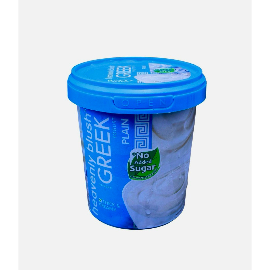 HEAVENLY BLUSH PLAIN GREEK YOGURT 1 kg MEDAN ONLY/GRAB/GOSEND