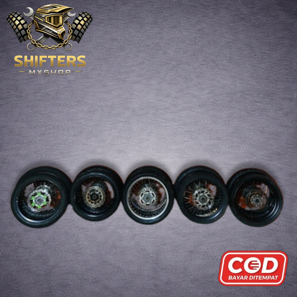 welset supermoto klx150 17 17 second original