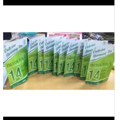 paket 10 teh Catherine slim original