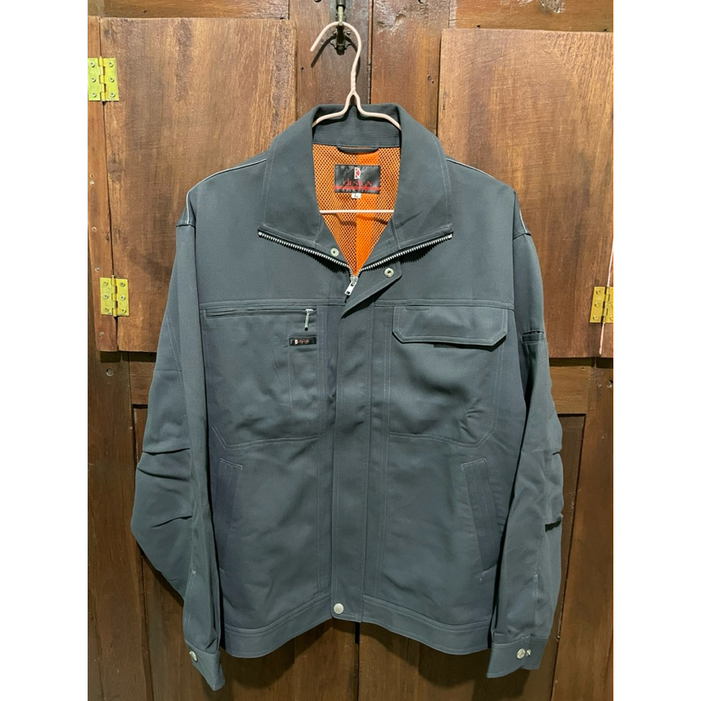 work jaket boxy plus one [Preloved]