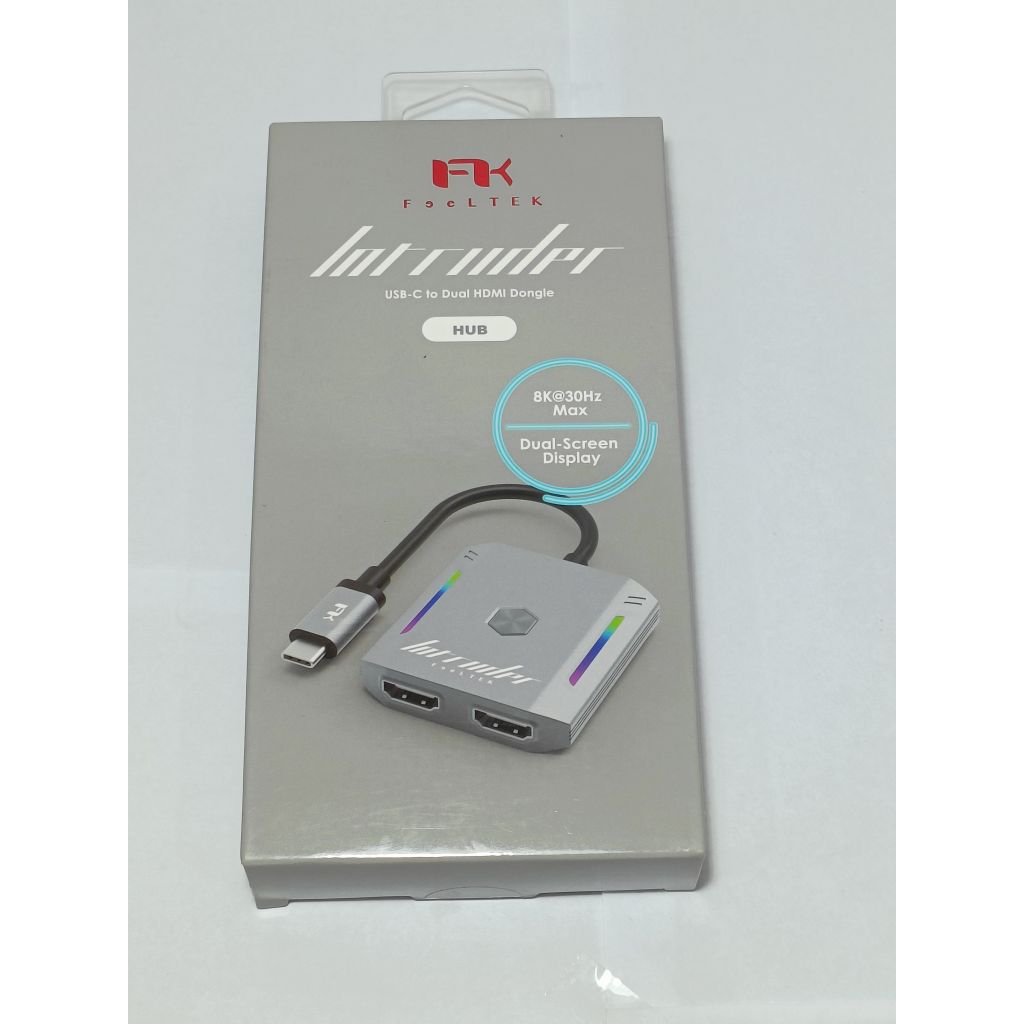 FEELTEK INTRUDER USB-C TO DUAL HDMI DONGLE