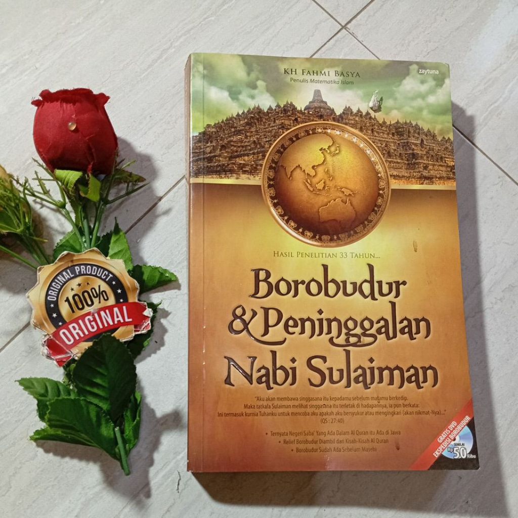 Original Borobudur peninggalan nabi Sulaiman