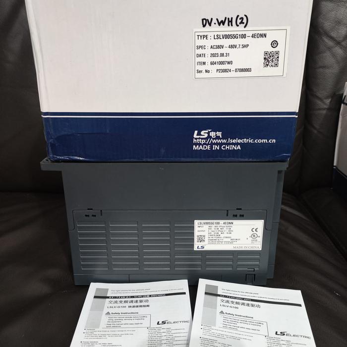 LS INVERTER LSLV0055G100-4EONN 5.5KW 7.5HP 3 PHASE 380-480VAC