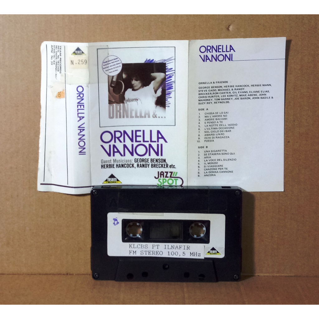 ORNELLA VANONI - ORNELLA VANONI - Kaset