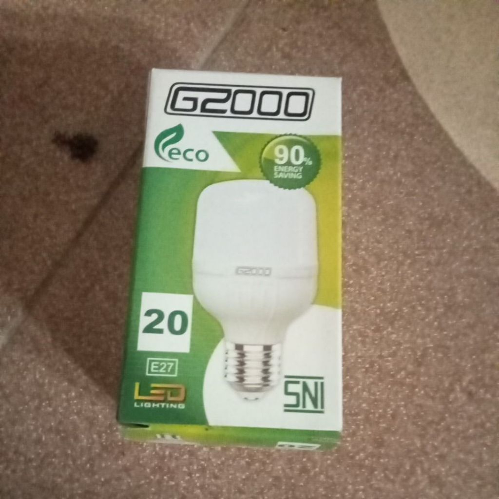 lampu LED G2000 5watt....10 watt..... 15watt....20 watt