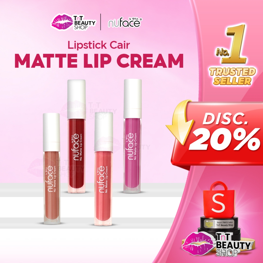 Nuface Nu Matte Lip Cream Nu Face Lipstick | TnT Beauty Shop