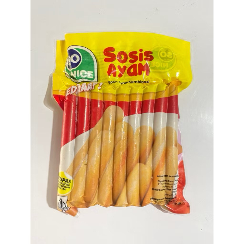 So Nice Sosis Ayam 1 Kg