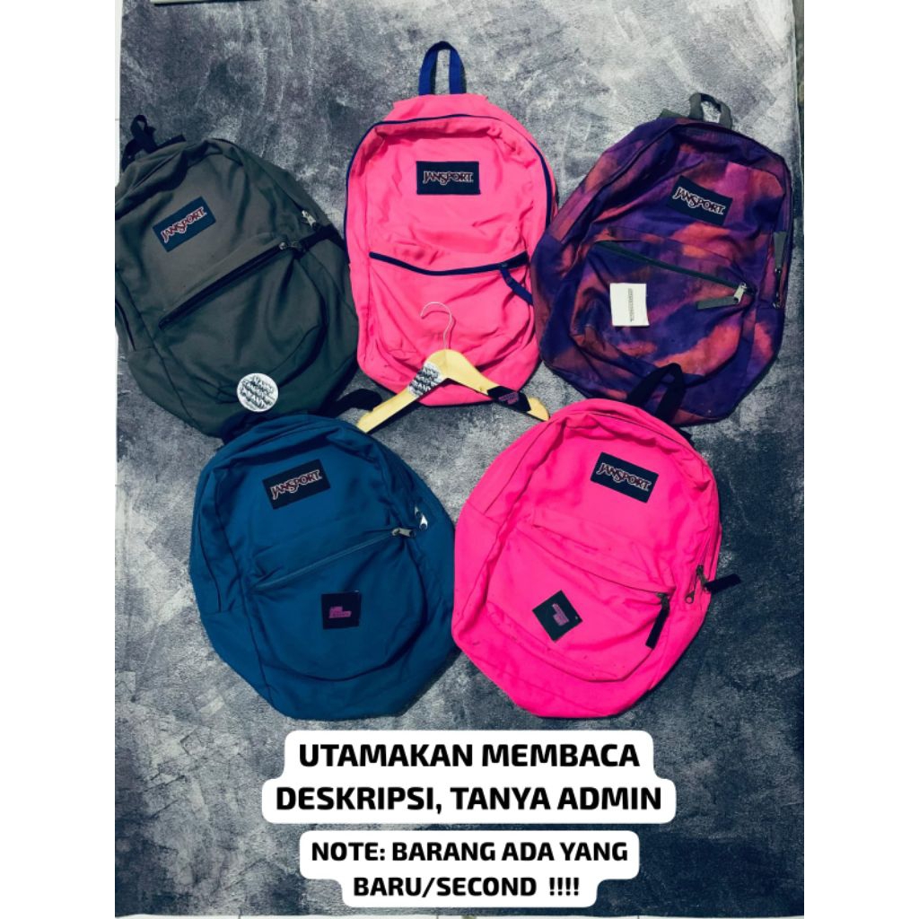 tas jansport motif & polos original 100%