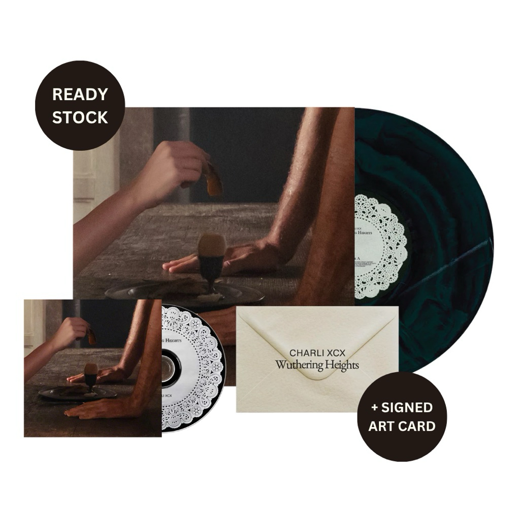 Charli xcx - SIGNED Wuthering Heights Vinyl LP & CD