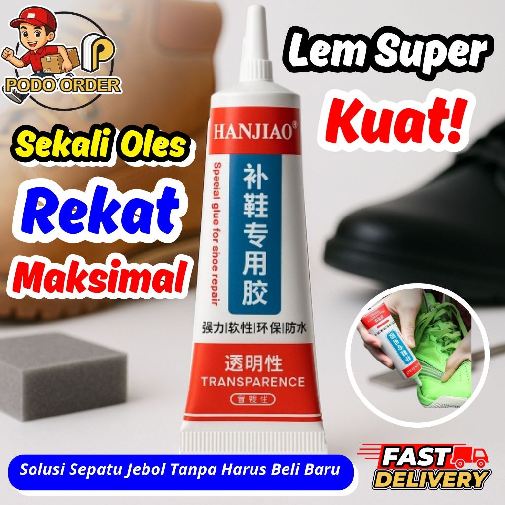 LEM SANDAL / LEM SEPATU SERBAGUNA / LEM SEPATU TAHAN AIR / LEM MULTIFUNGSI / LEM SEPATU