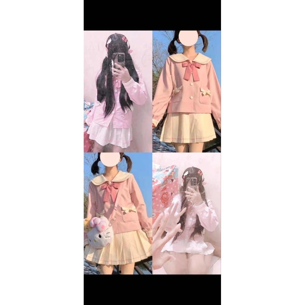 Seifuku Cosplay Pink/Seifuku wanita