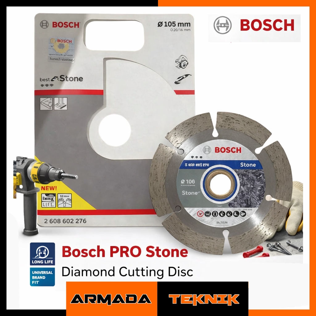 Bosch Batu Potong Diamond Wheel 276 Batu Granit