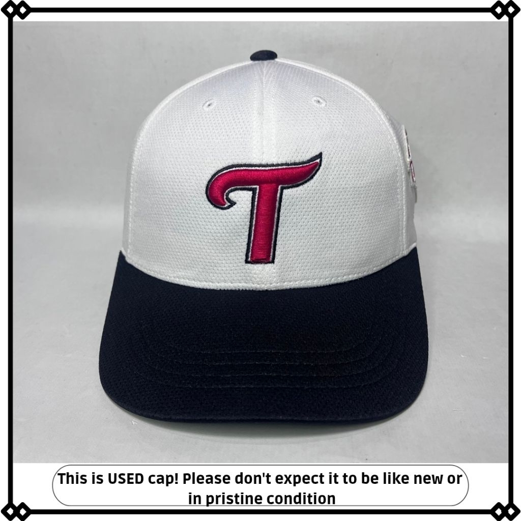 topi baseball huruf T second original ATC size M-L